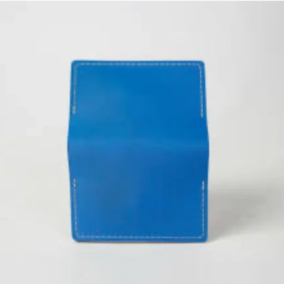 MoMA Primary Colors Recycled Leather Card Holder Wallet (2000) - Picture 9 of 10